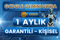 KİŞİSEL - Gemini AI ULTRA 45K Kredi 1 AYLIK✅