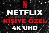 Kişisel Özel Profil ⭐ 1 Ay Garantili Netflix 4K