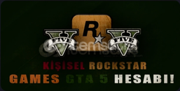 KİŞİSEL ROCKSTAR GAMES HESABI GTA 5!