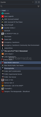 Kişisel Steam hesabım satılıktır