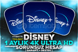 ⭐Kişiye Özel⭐1 Aylık 4K Ultra HD Hesap/Garanti