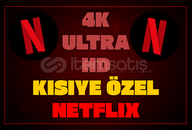 ✨[Kişiye Özel] 1 AYLIK / 4K ULTRA HD NETFLIX✨