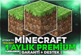 ⭐Kişiye Özel⭐1 Aylık Minecraft Premium Hesap