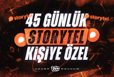 Kişiye Özel 45 Günlük Storytel Üyeliği | 45 Gün