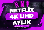 [KİŞİYE ÖZEL] 4K Netflix 1 Aylık + Garanti