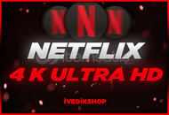 [KİŞİYE ÖZEL] 4K Netflix 1 Aylık + Garanti