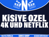 1 Aylık 4K UHD Kişisel Netflix Hesap [Sorunsuz]