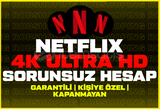 ⭐✅{KİŞİYE ÖZEL}⭐4K UHD NETFLİX HESAP TR PROFİL⭐