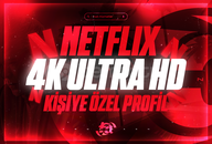 ✨[KİŞİYE ÖZEL]4K ULTRA HD NETFLİX