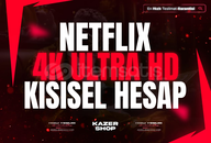 ⚡KİŞİYE ÖZEL 4K ULTRA HD Netlfix 1 Aylık⚡