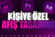 ⭐KİŞİYE ÖZEL AFİŞ TASARIMI⭐