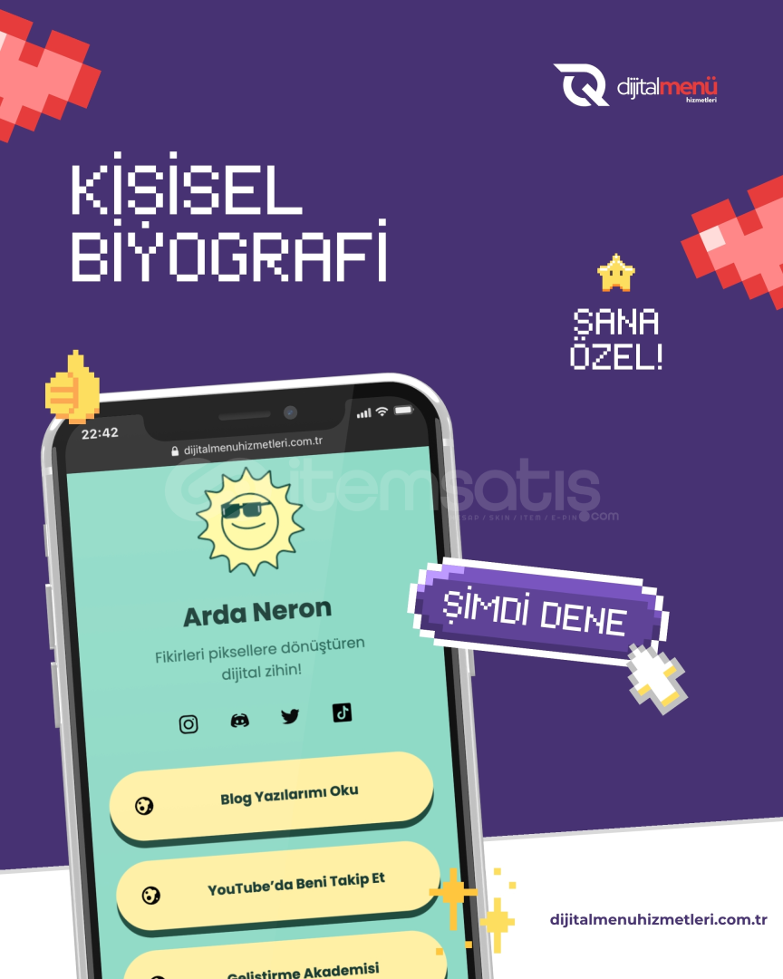 Kişiye Özel Dijital Kart Kişiye Özel Dijital Kart