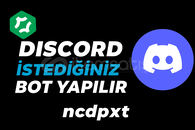 ⭐OZEL DISCORD BOTU YAPILIR⭐