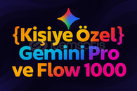 {Kişiye Özel}Gemini Pro ve FLow 1000 - 1 Aylık 