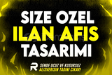 ⭐️[KİŞİYE ÖZEL] İLAN AFİŞ TASARIMI⭐️