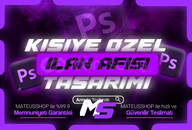 ⭐️[KİŞİYE ÖZEL] İlan Afişi Tasarımı⭐️