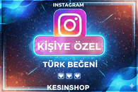 ⭐Kişiye özel Instagram Türk beğeni⭐