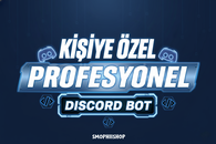 Kişiye ÖZEL Kaliteli Discord Botları