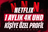 1 AY GARANTİLİ ÖZEL PROFİL NETFLİX