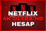 Kişiye ÖZEL Kapanmayan GARANTİLİ NETFLİX 4K UHD