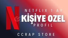 [Kişiye Özel] Netflix 1 Aylık + Garanti