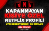 KİŞİYE ÖZEL | Netflix 4K Ultra HD + Garanti