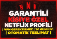 KİŞİYE ÖZEL | Netflix 4K Ultra HD + Garanti