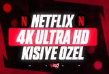 ⭐[KİŞİYE ÖZEL] Netflix 4K Ultra HD + Garanti