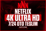 KİŞİYE ÖZEL | Netflix 4K Ultra HD + Garanti