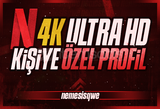 ⚡Kişiye Özel/Netflix 4k Ultra HD Garanti Hesap⚡