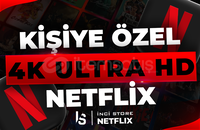 ⭐[KİŞİYE ÖZEL] Netflix 4K Ultra HD + Garantili