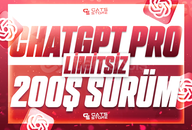 ⚡[LİMİTSİZ + TAM OTO]⚡ChatGPT 200$ Pro + Sora⚡