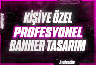 ⭐KİŞİYE ÖZEL PROFESYONEL BANNER TASARIM⭐