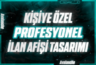 ⭐ KİŞİYE ÖZEL PROFESYONEL İLAN AFİŞ TASARIM ⭐