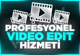 (KİŞİYE ÖZEL!) Profesyonel Video Edit Hizmeti