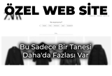 Kişiye Özel Profesyonel Web Sitesi Tasarımı