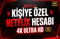 KİŞİYE ÖZEL PROFİL ! 4K HD NETFLİX HESAP KİŞİYE ÖZEL PROFİL ! 4K HD NETFLİX HESAP