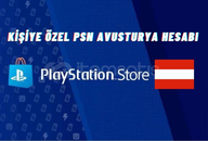 KİŞİYE ÖZEL PSN AVUSTURYA HESABI