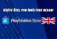 KİŞİYE ÖZEL PSN İNGİLTERE HESABI