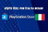 KİŞİYE ÖZEL PSN İTALYA HESABI