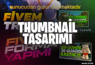 KİŞİYE ÖZEL THUMBNAİL TASARIMI!