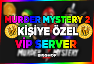✅ Kişiye Özel / Vip Server | Murder Mystery 2