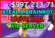 Kişiye Özel Vip Server Steal A Brainrot  Kişiye Özel Vip Server Steal A Brainrot