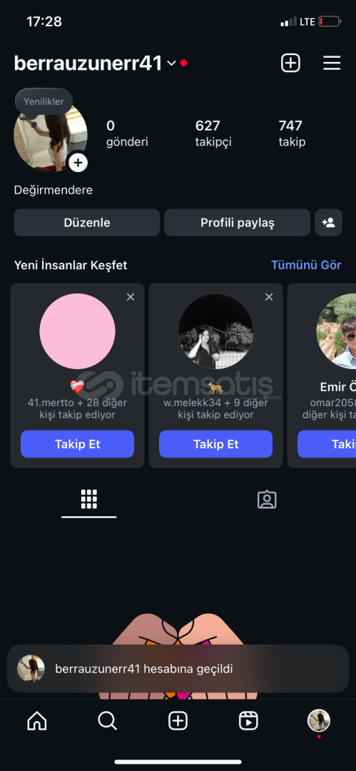 Kız profili Kız profili