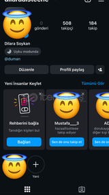 Kız profili AKTİF açıklama önemli