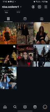KIZ PROFILLI INSTAGRAM HESABI 510 TAKİPÇİ