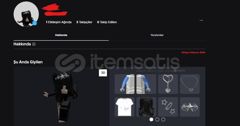 Kız Roblox Hesabı | Toplam 16.000 Robux ✨ Kız Roblox Hesabı | Toplam 16.000 Robux ✨