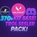 Kız Ses Paketi 370+ 