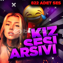 ⭐Kız Sesi 822+ Adet⭐