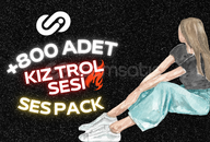 KIZ SESİ TROL [SES PACK] [800+ FAZLA SES]